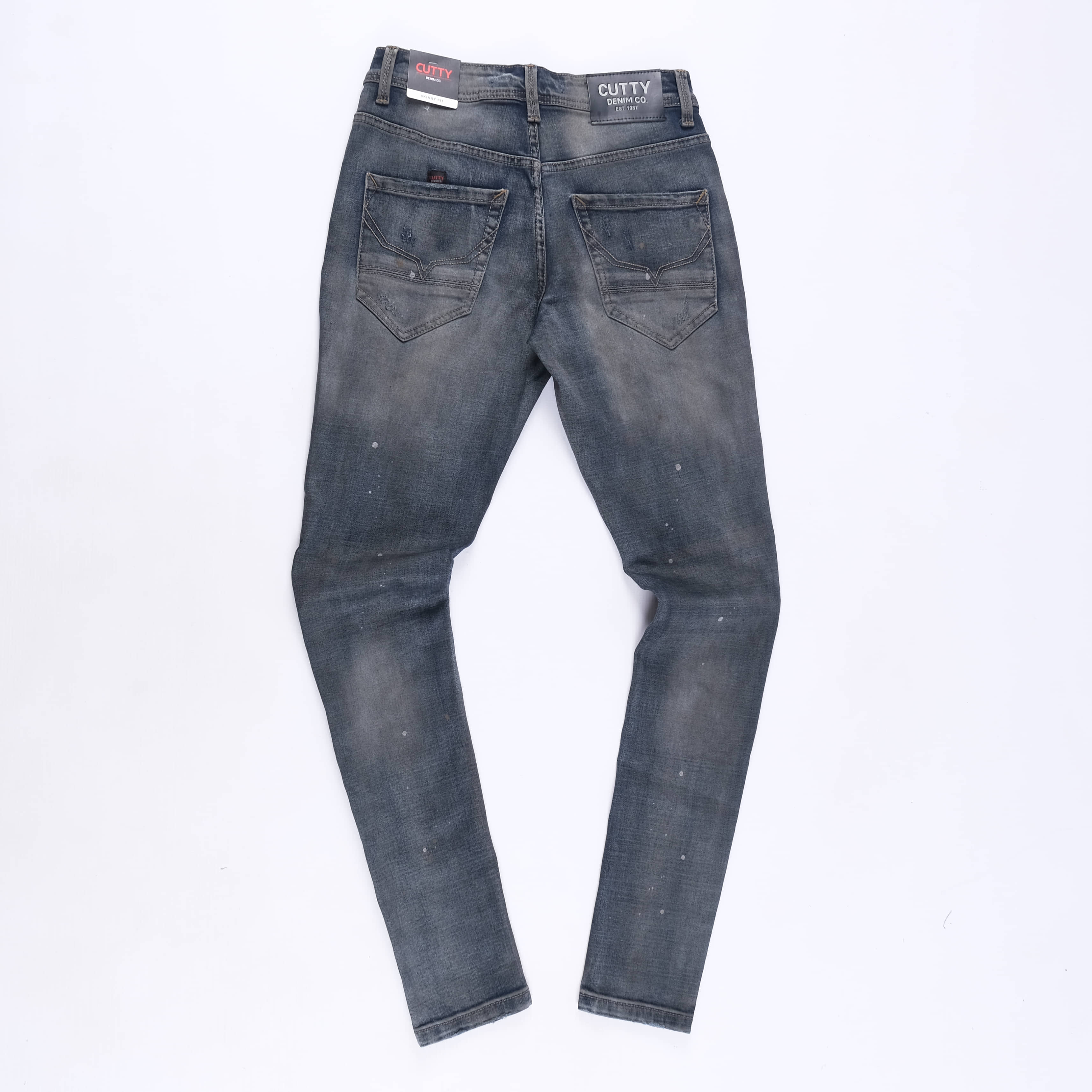 Sabian Skinny Fit Jeans (Dark Ink) - Image 3