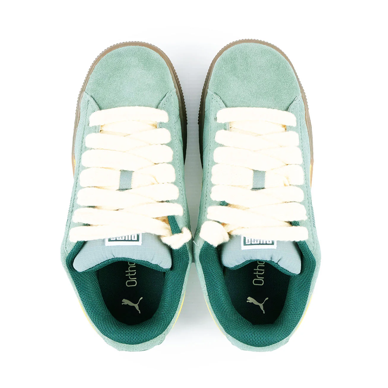 Suede XL Sneakers (Aquatic/White) - Image 4