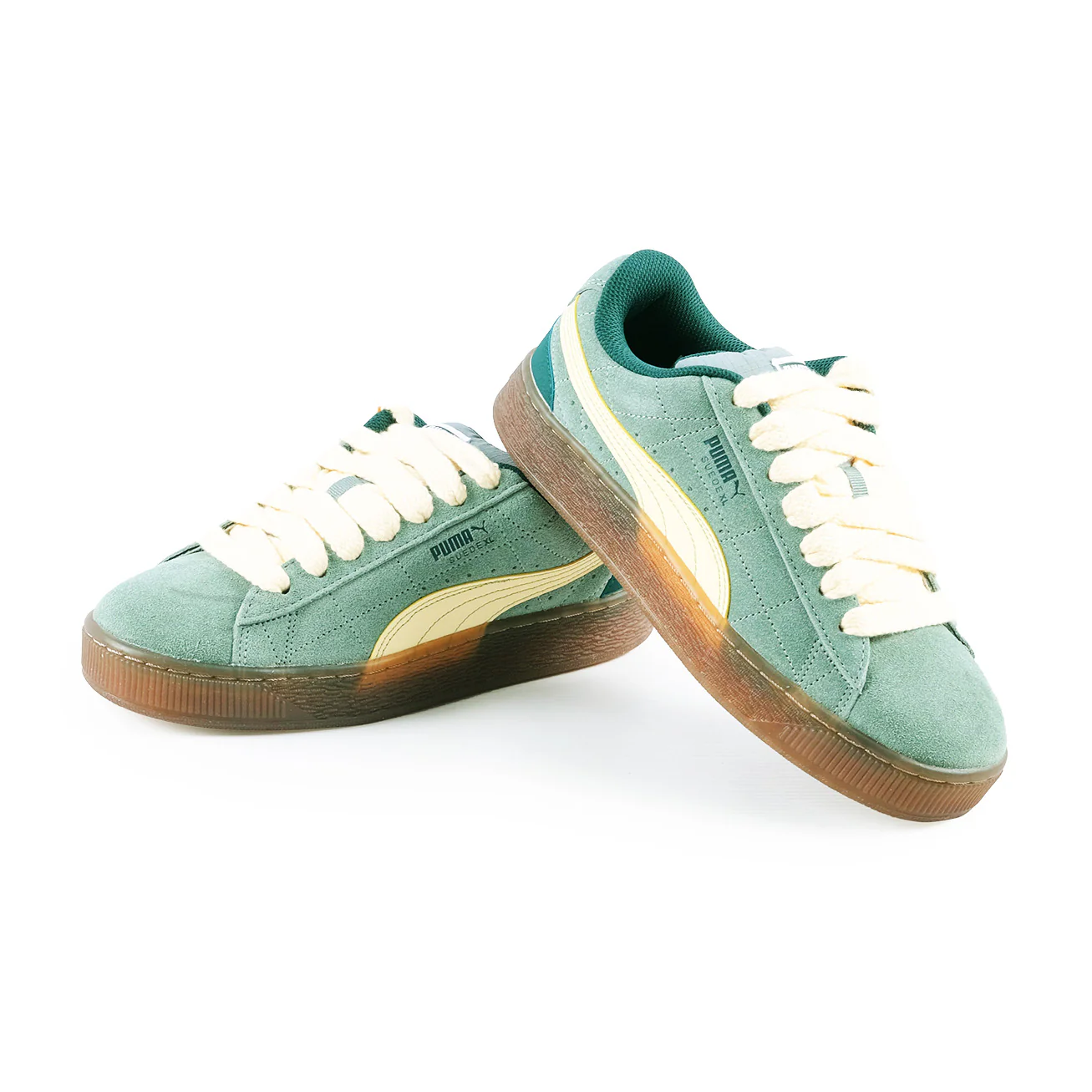 Suede XL Sneakers (Aquatic/White) - Image 5