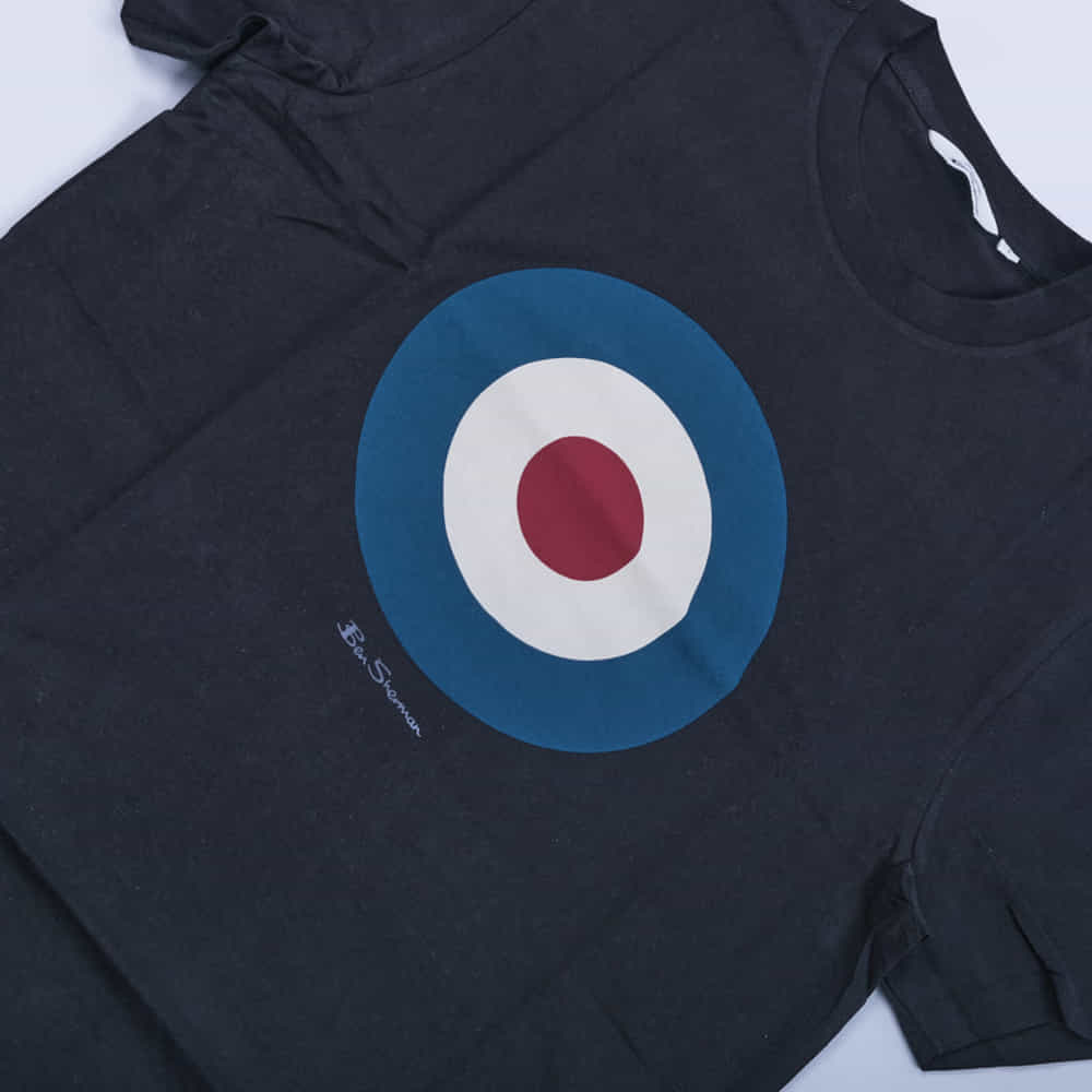 Basic Target T-Shirt (Black) - Image 3